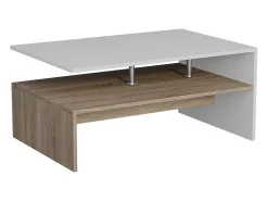 Mesa de centro branco/sonoma 90x52.6x42.2 amato
