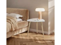 Mesa de centro branco/sonoma 48x48x45 twino