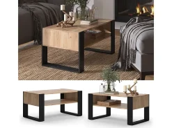 Mesa de centro carvalho goldkraft 92x52.4x45.6 olli