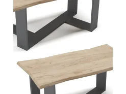 Mesa de centro carvalho goldkraft 90x50x42.3 arne