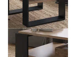 Mesa de centro carvalho goldkraft 65.6x55.8x46.2 helm