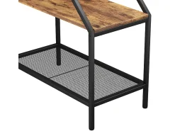 Mesa de centro carvalho rústico 30x60x61.5 fyrk
