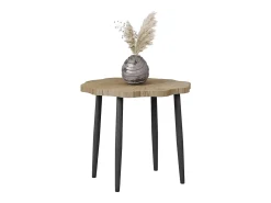 Mesa de centro carvalho 50x50x2.5 ringo
