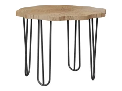 Mesa de centro carvalho 60x60x2.5 ringo