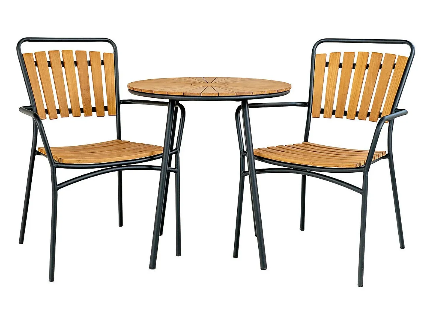 Mesa de Centro Cleveland, Castanho, 70x70x74 cm, Kendra Home