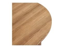 Mesa de centro coleção VAGOS efeito carvalho envelhecido diâmetro 50 cm
