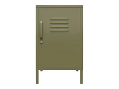 Mesa de centro com 2 gavetas em MDF branco