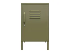 Mesa de centro com 2 gavetas em MDF branco