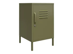 Mesa de centro com 2 gavetas em MDF branco