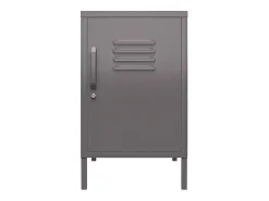 Mesa de centro com 1 prateleira em MDF branco