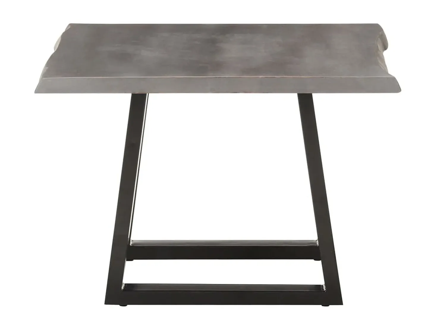 Mesa de centro com arestas vivas 60x60x40 cm acácia maciça PT509836
