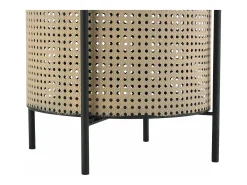 Mesa de centro com tampo removível 40 x 35 cm areia preta 03_0008523