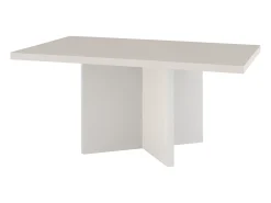 Mesa de centro com tampo laminado de 3 cm taupe 100x60 cm