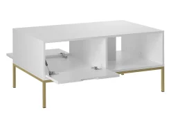 Mesa de centro Daria branco 69cm