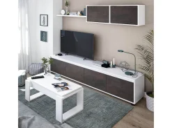 Mesa de centro de design com tampo elevatório L102 cm - Ciara, ideal para espaços pequenos