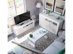 Mesa de centro de design com tampo elevatório L102 cm - Ciara, ideal para espaços pequenos