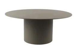 Mesa de centro de metal - Caqui - JOVENIA