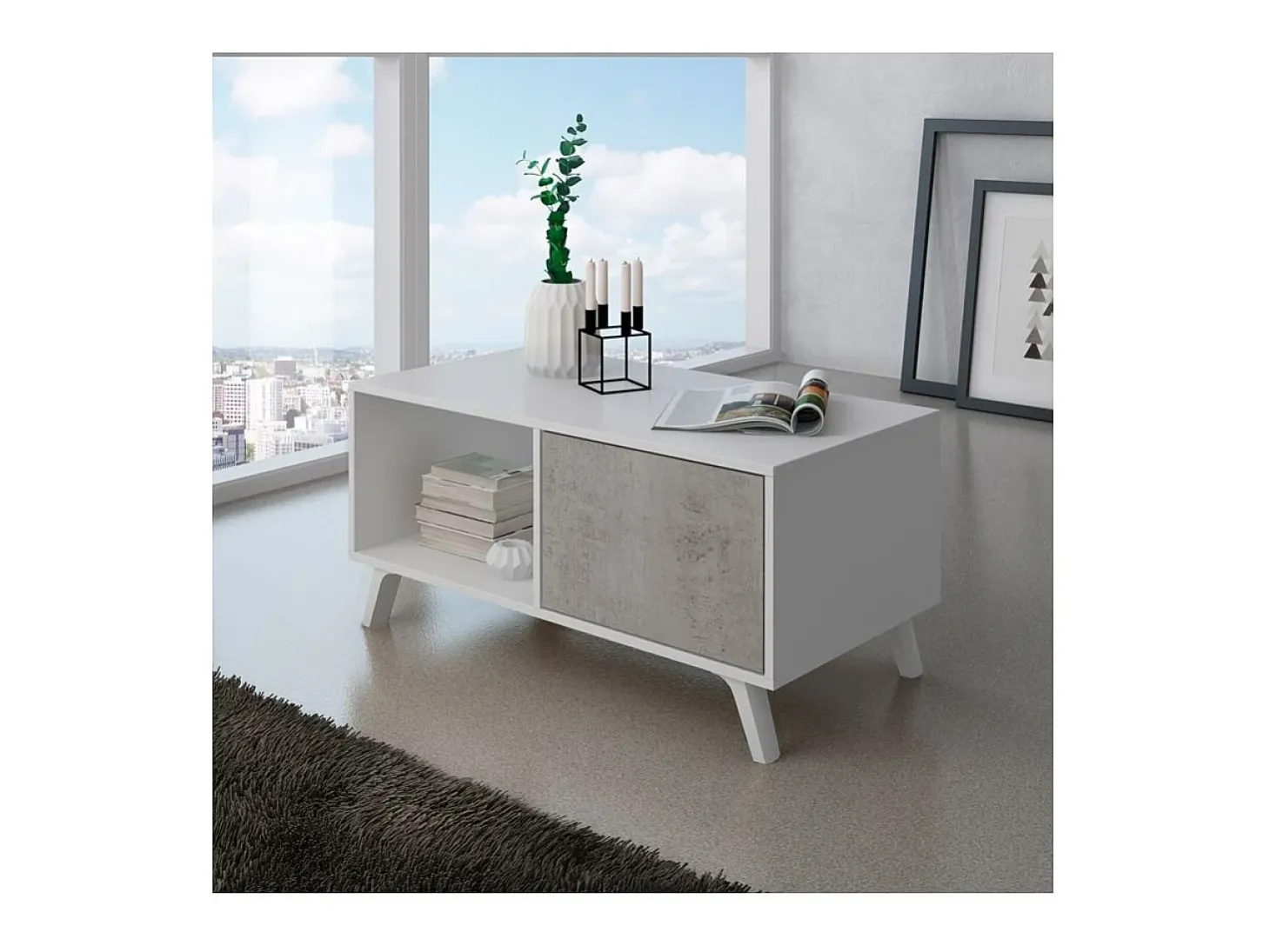 Mesa de centro de vento