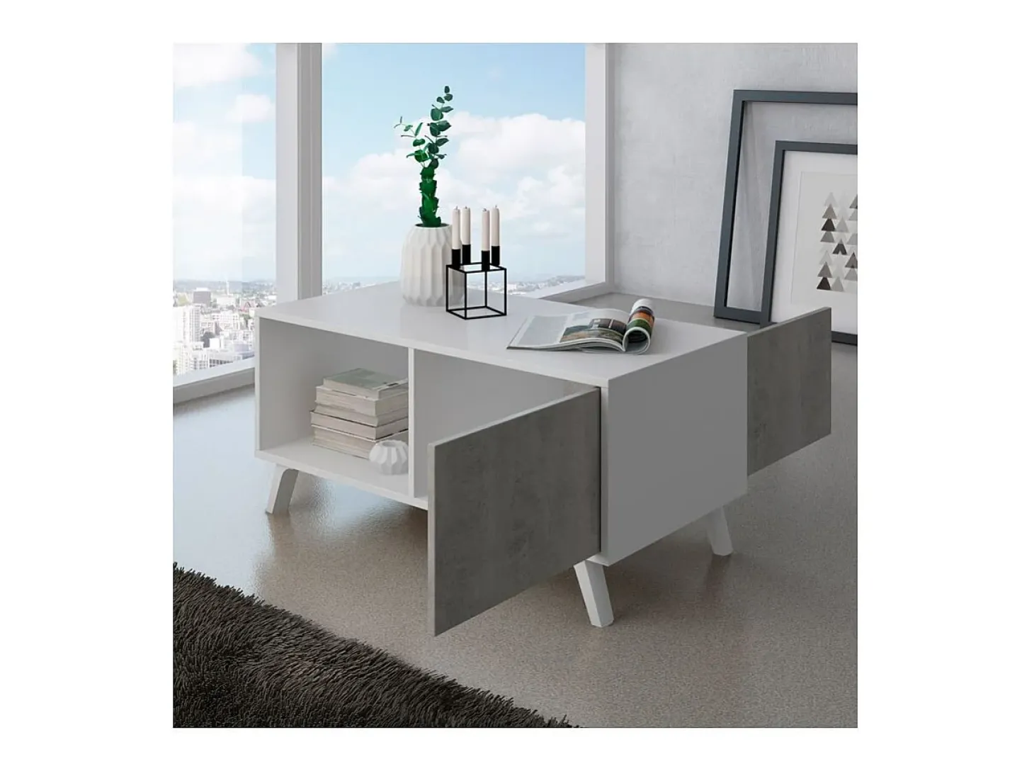 Mesa de centro de vento