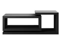 Mesa de centro design coleção BERGAME. Cor preto super fosco Estilo design