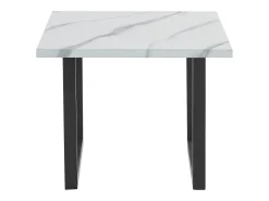 Mesa de centro Diamond | com 2 portas em madeira de manga castanha