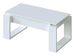 Mesa de Centro Elevatoria Urban, Branco 105x55cm