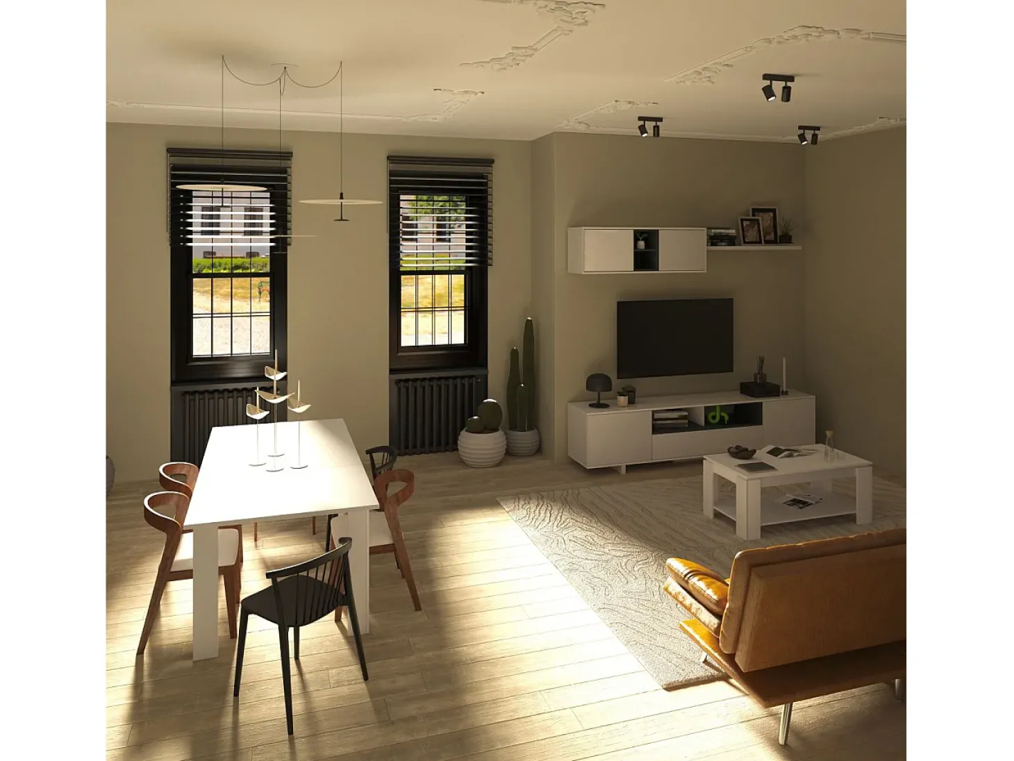 Mesa de centro elevatória Lya
