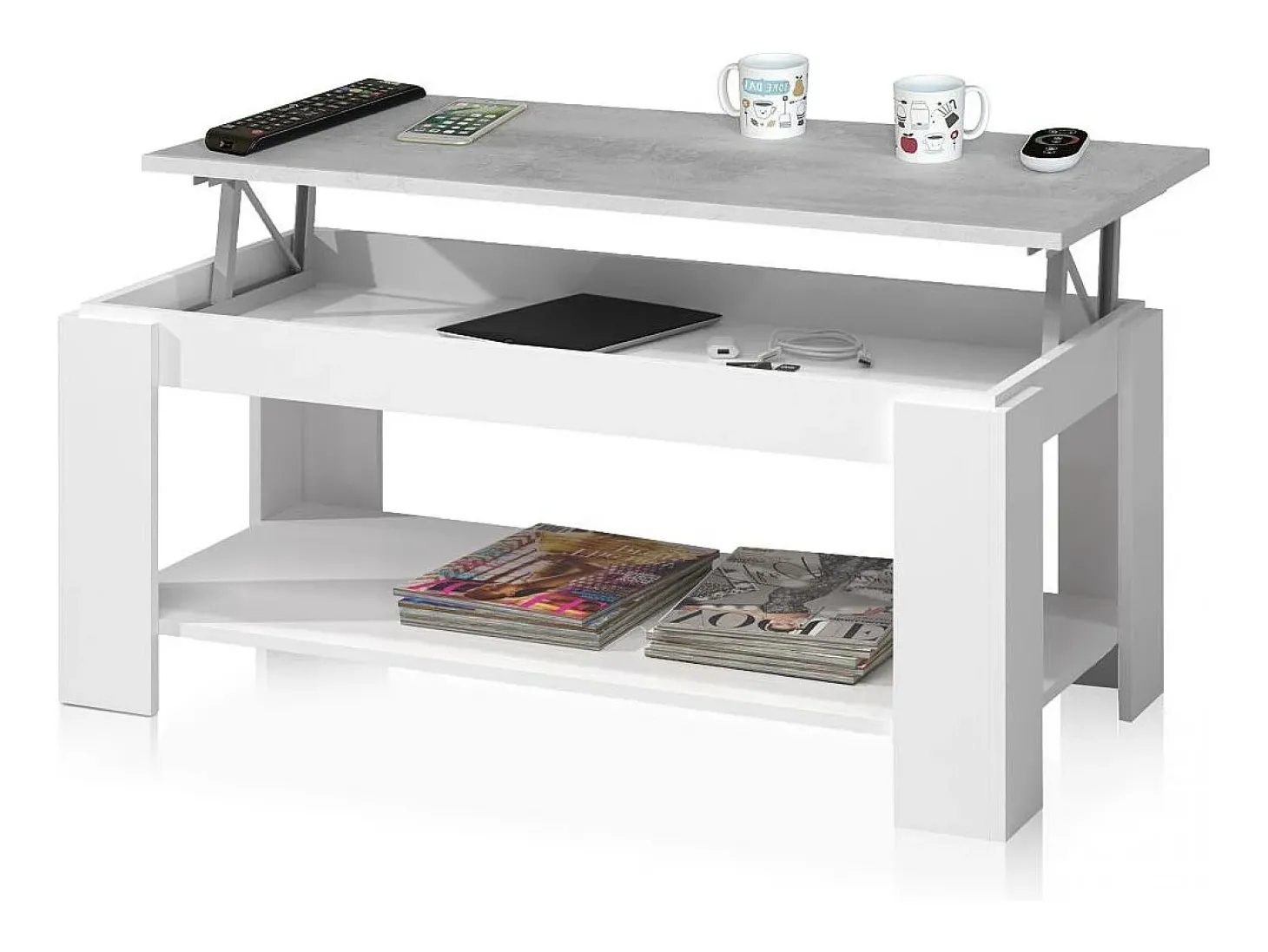 Mesa de centro elevatória Ambit