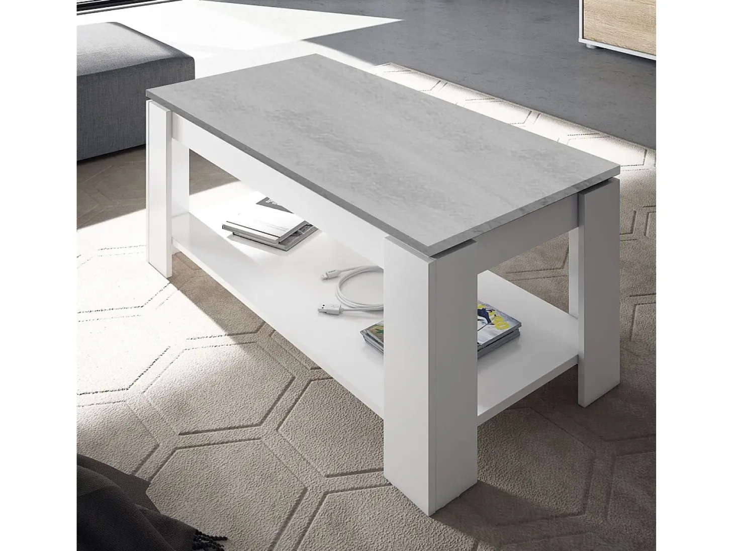 Mesa de centro elevatória Ambit