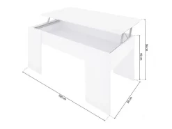 Mesa de centro elevatória Vita