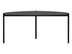 Mesa de centro em madeira "Lenny" - 89 x 90 x 40 cm - Antracite