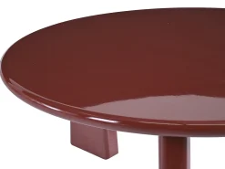 Mesa de centro em MDF - Bordô laqueado - ZINAPA