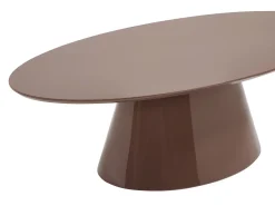 Mesa de centro em MDF - Castanho lacado - ANTELADA