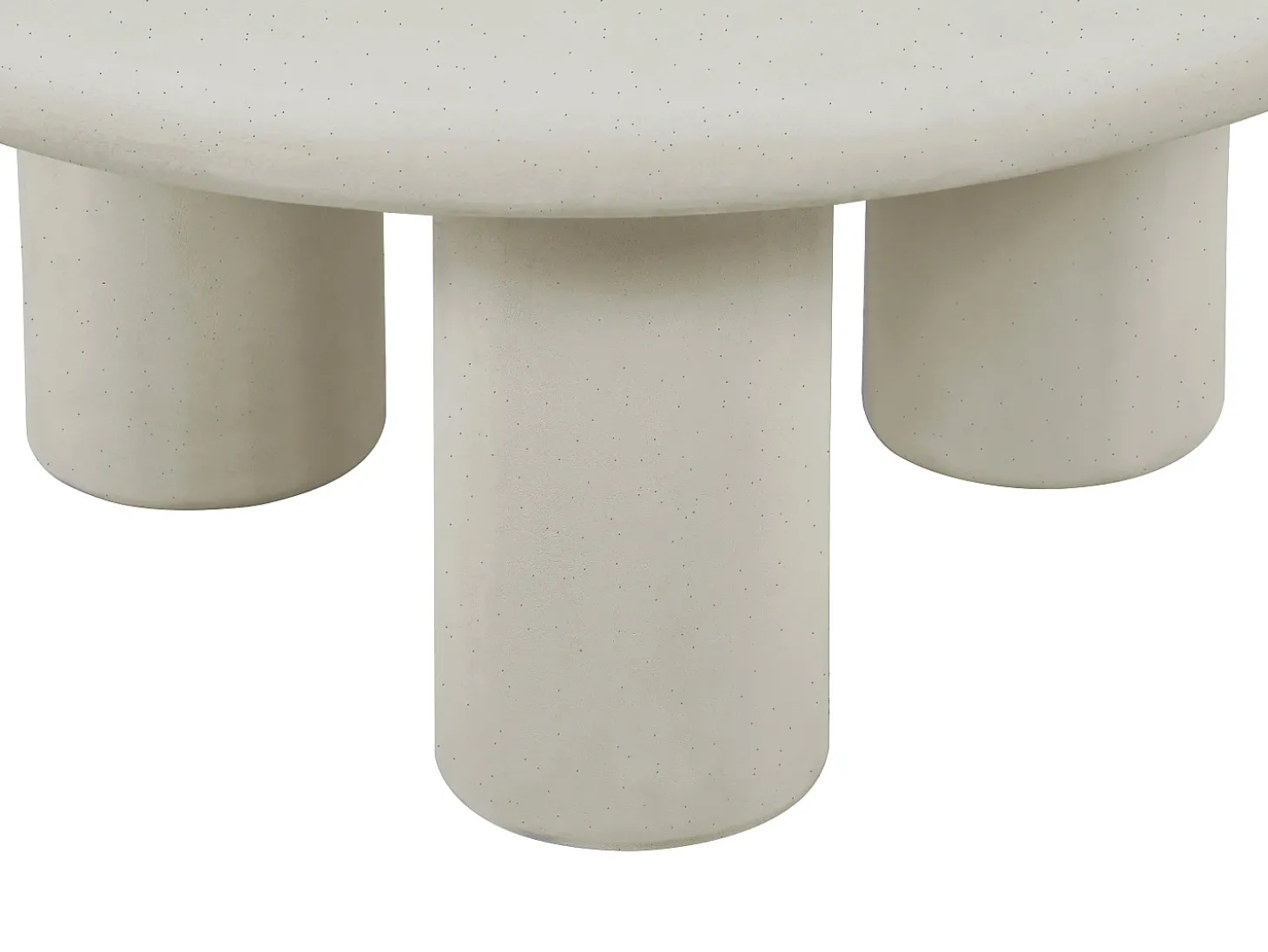Mesa de centro em MDF - Efeito betão branco-sujo - MARELNA