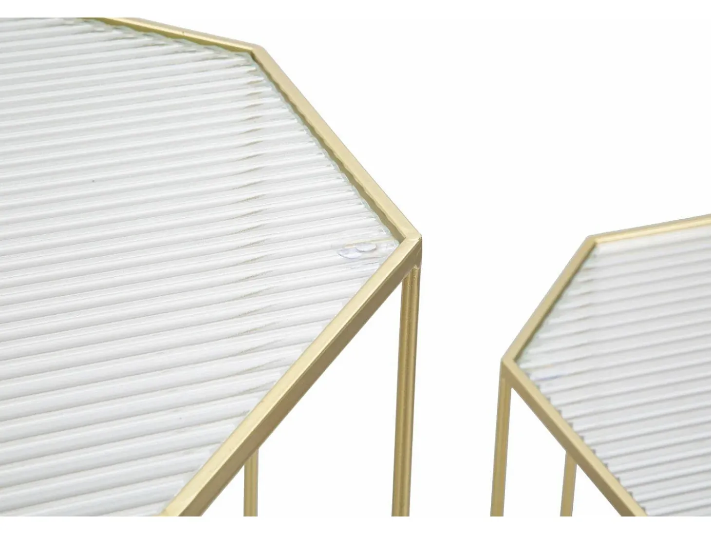 Mesa de centro George, Mesa de centro baixa, Porta-revistas para sofá, Estante de sala, Dourado, 50x46 h100 cm