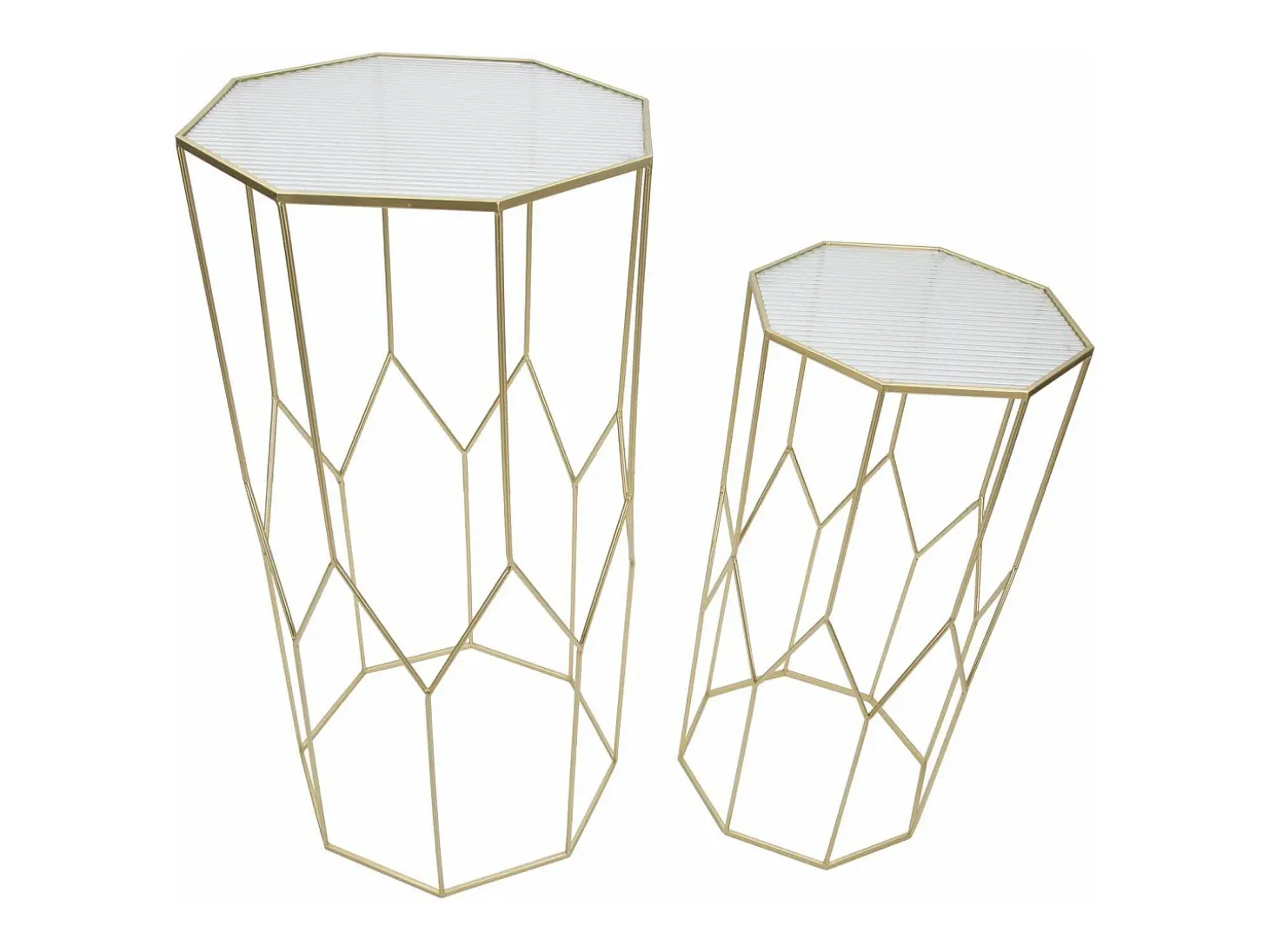 Mesa de centro George, Mesa de centro baixa, Porta-revistas para sofá, Estante de sala, Dourado, 50x46 h100 cm