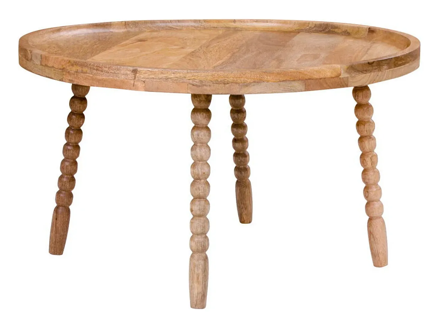 Mesa de Centro Jammu, Castanho, 60x60x35 cm, Kendra Home