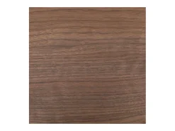 Mesa de centro Kemi de 2 andares em nogueira preta 52x36 cm