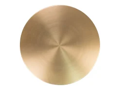 Mesa de Centro Lecco, Latão, 51x51x52 cm, Kendra Home