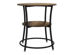 Mesa de centro madeira antiga 50x50x55 quebec