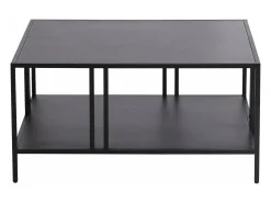 Mesa de centro metálica 40 x 80 x 80 cm preta 03_0008453