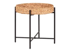 Mesa de Centro Naro, Castanho, 50x50x48,5 cm, Kendra Home