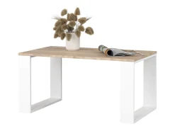 Mesa de Centro NOX Carvalho Sonoma / Branco