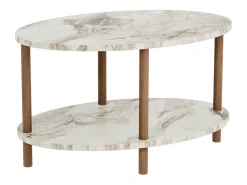 Mesa de centro oval 43 x 70 x 44 cm em mármore creme 03_0008480