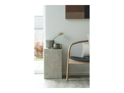Mesa de Centro Prague, Cinzento, 30x30x50 cm, Kendra Home