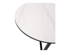 Mesa de centro preto branco modig m66 80x45x80 cm