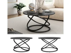 Mesa de centro preto 79.5x62x46 calgary