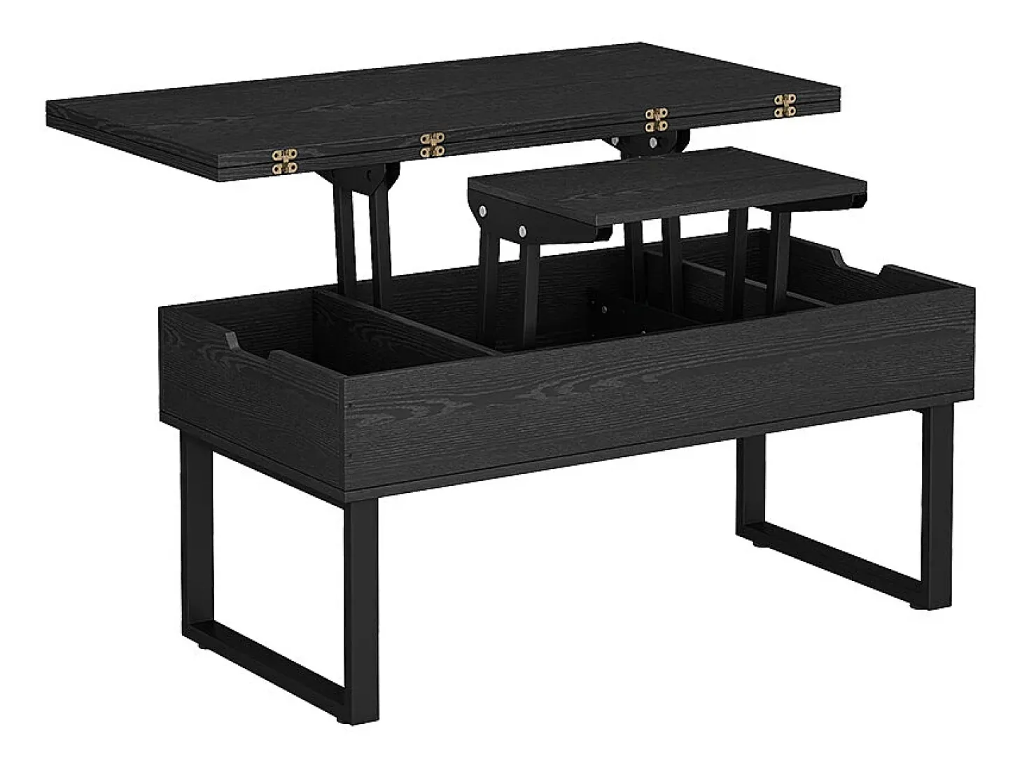 Mesa de centro preto 100x50x48.5 lifty