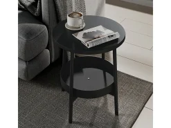 Mesa de centro preto 40x40x47.5 riono
