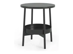 Mesa de centro preto 40x40x47.5 riono